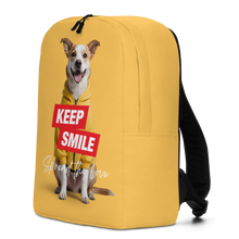 Good Boy Yellow Minimalist Backpack