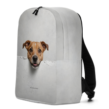 Smile Dog Peep Minimalist Backpack