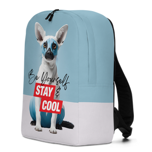 Be Yourself & Stay Cool Minimalist Backpack