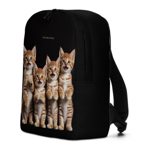 Four Cute Cats Minimalist Backpack