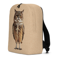 Cat Owl Minimalist Backpack