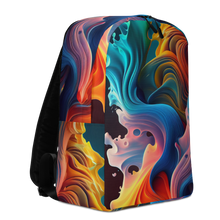 Colorful Swirl Background Minimalist Backpack