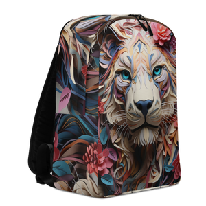 Lion Art Minimalist Backpack