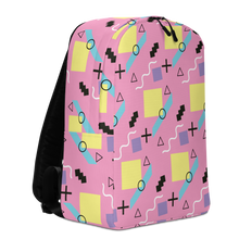 Memphis Colorful Pattern 04 Minimalist Backpack