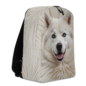 Siberian Husky Minimalist Backpack