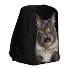 Shocked Cat Face Minimalist Backpack