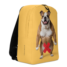 Bulldog X-Tape Yellow Minimalist Backpack