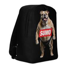 Sumo Bulldog Black Minimalist Backpack