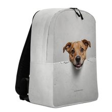 Smile Dog Peep Minimalist Backpack