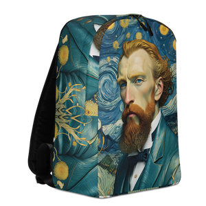 Van Gogh Potrait Painting Minimalist Backpack