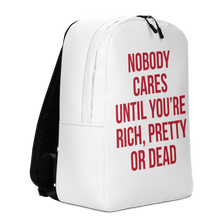 Nobody Cares (Funny) Minimalist Backpack