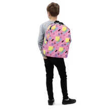 Memphis Colorful Pattern 04 Minimalist Backpack