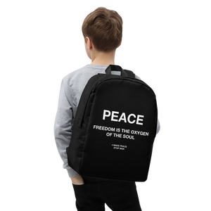 Freedom is the oxygen of the soul Minimalist Backpack