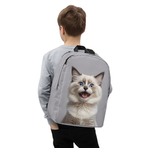 Ragdoll Kitten Minimalist Backpack