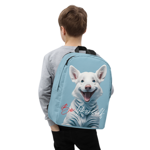 Cute Dog Be Yourself Minimalist Backpack