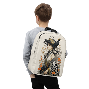 Mrs. Flora and Fauna Minimalist Backpack