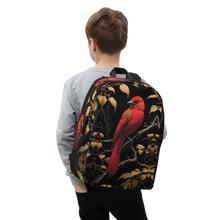 Red Bird Minimalist Backpack