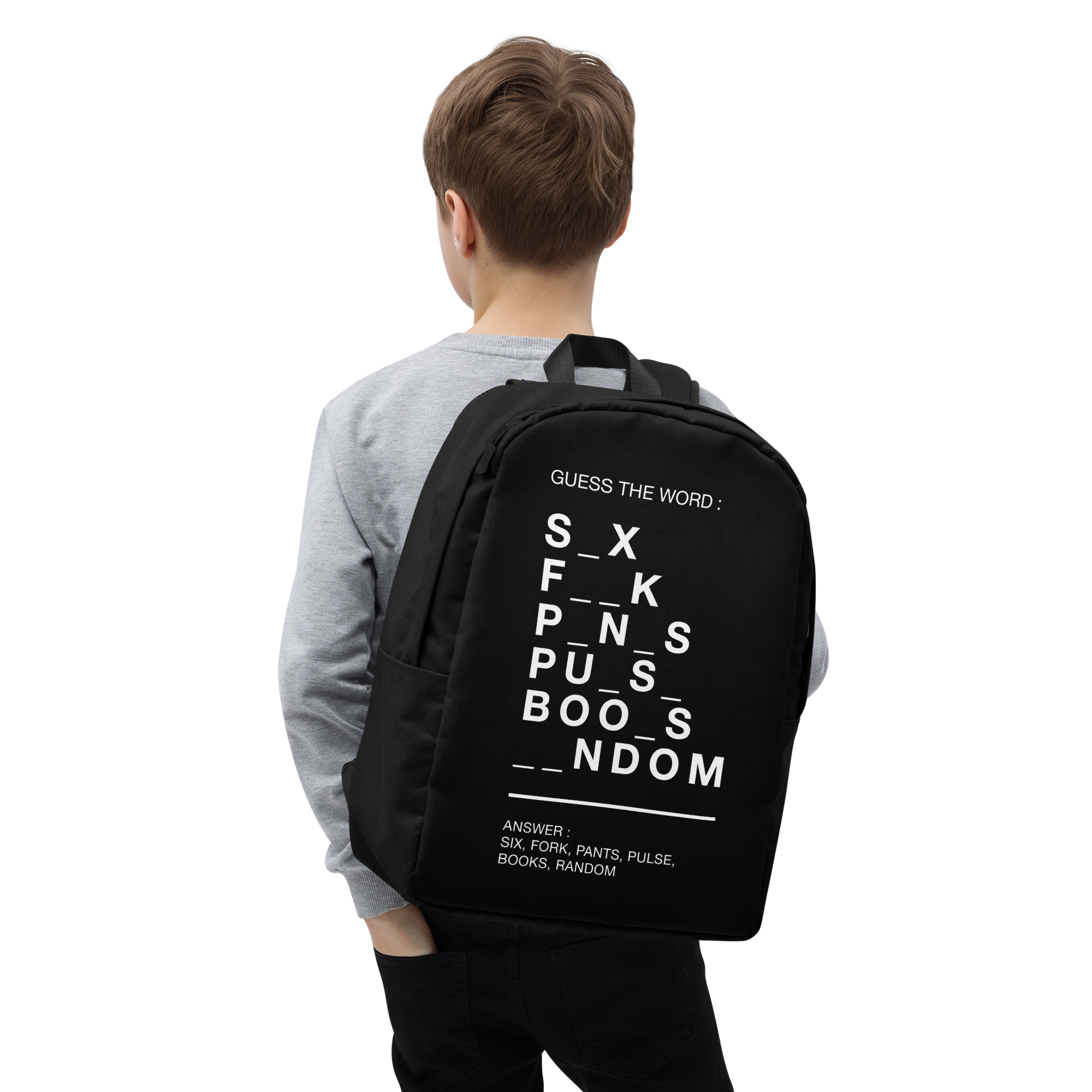 Funny backpacks hotsell