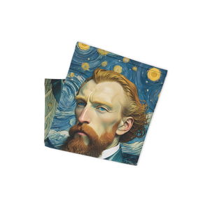 Van Gogh Potrait Painting Face Mask & Neck Gaiter