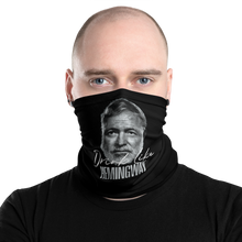 Drink Like Hemingway Portrait Face Mask & Neck Gaiter