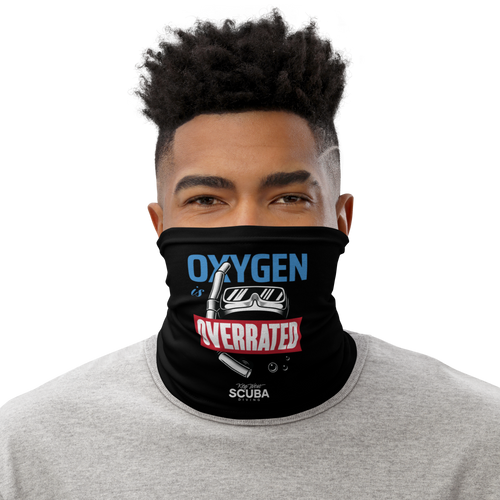 Oxygen is Overrated KWSD Logo Face Mask & Neck Gaiter