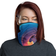 Colorful Swirl Background Mask & Neck Gaiter