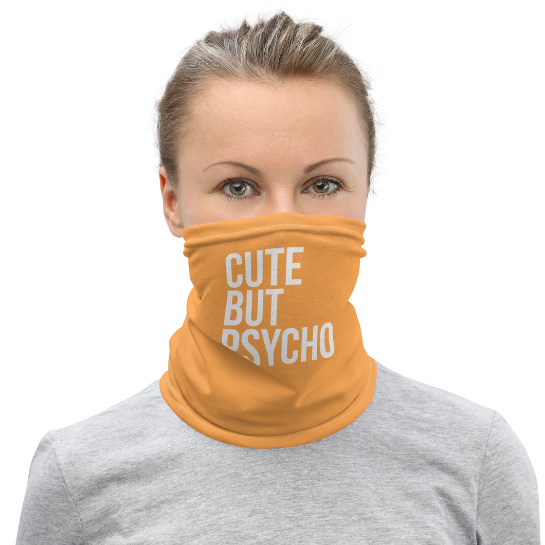 Cute But Psycho Texas Rose Face Mask & Neck Gaiter