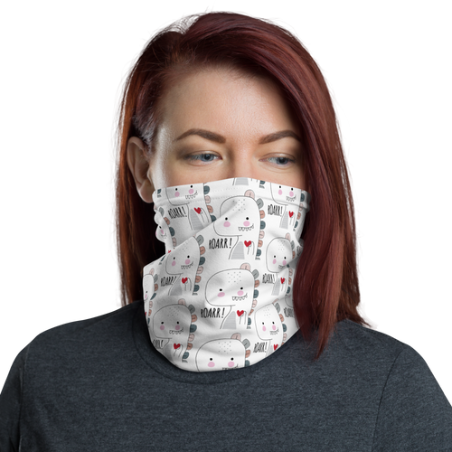 Cute Roarr! Face Mask & Neck Gaiter