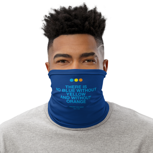 There is No Blue Face Mask & Neck Gaiter