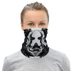 Black and White Fluid Mask & Neck Gaiter