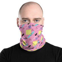 Memphis Colorful Pattern 04 Mask & Neck Gaiter