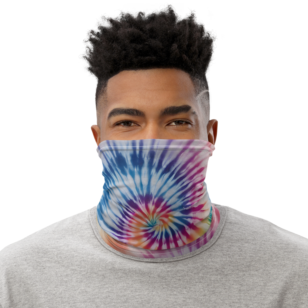 Tie Dye Colorful Mask & Neck Gaiter