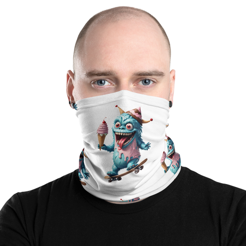 Ice Cream Monster Mask & Neck Gaiter