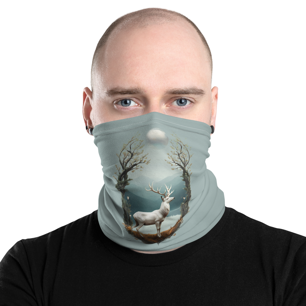 Deer By The Lake Face Mask & Neck Gaiter