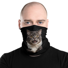 Shocked Cat Face Mask & Neck Gaiter