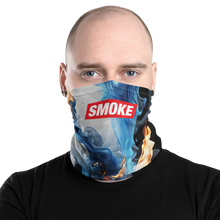 Blue Smoke Fire Mask & Neck Gaiter