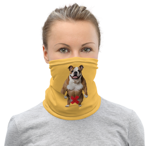 Bulldog X-Tape Yellow Mask & Neck Gaiter