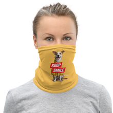 Good Boy Yellow Mask & Neck Gaiter