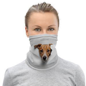 Funny Sad Dog Peep Face Mask & Neck Gaiter