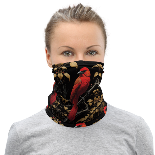 Red Bird Face Mask & Neck Gaiter