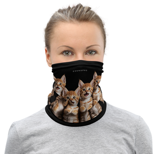 Four Cute Cats Face Mask & Neck Gaiter