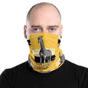 Giraffe Zebra Skin Face Mask & Neck Gaiter