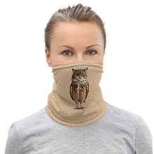 Cat Owl Face Mask & Neck Gaiter