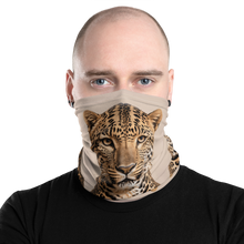 Leopard Potrait Face Mask & Neck Gaiter