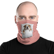 Sleeping Bulldog Face Mask & Neck Gaiter