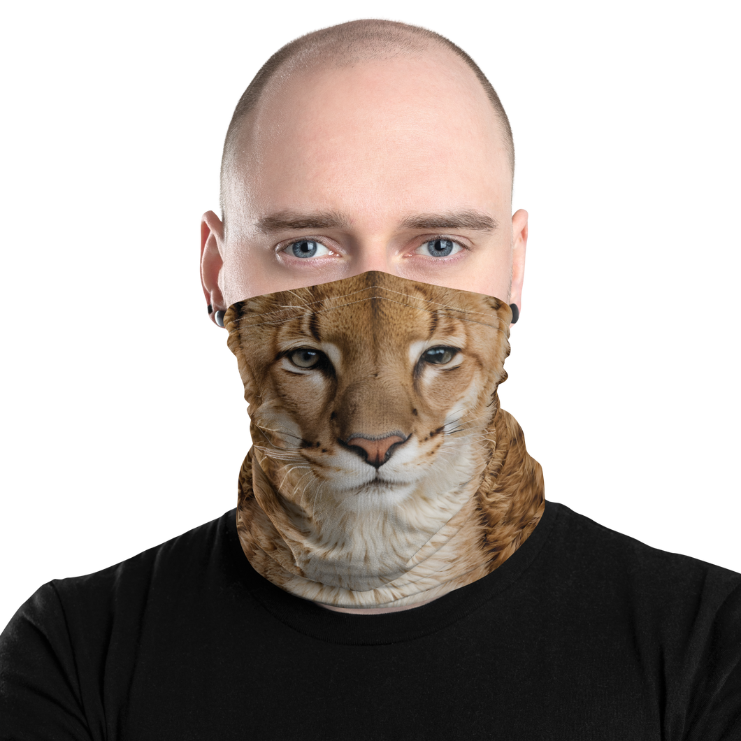 Baby Lion Face Mask & Neck Gaiter