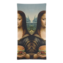 Monalisa Burger Mask & Neck Gaiter