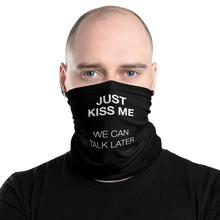 Just Kiss Me (Funny) Face Mask & Neck Gaiter