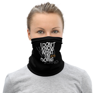 I Don't Know (Funny) Face Mask & Neck Gaiter