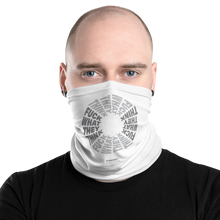 F**ck What They Think White Face Mask & Neck Gaiter